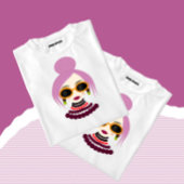 女スタイリッシュ性 プラスサイズTシャツ