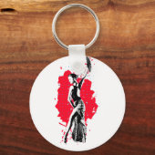 女スペインの性 キーホルダー (正面)