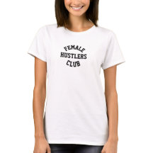 女ハスラーズクラブメンバーのTシャツ