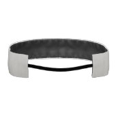 女パーソナライズされたのスリップまたは滑ること子のためのヘッドバンド アスレチックヘッドバンド (裏面)