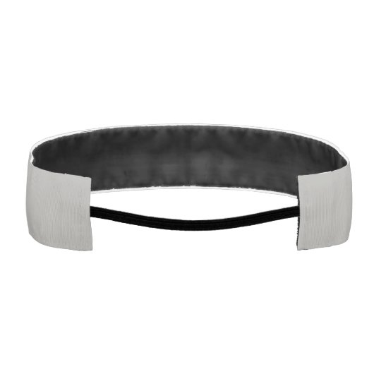 女パーソナライズされたのスリップまたは滑ること子のためのヘッドバンド アスレチックヘッドバンド (裏面)