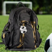 女パーソナライズされたの子と男の子のための安いサッカーのギフト キーホルダー