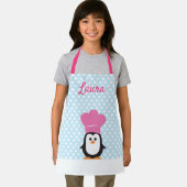 女パーソナライズされたの子のエプロン エプロン (インサイチュ)