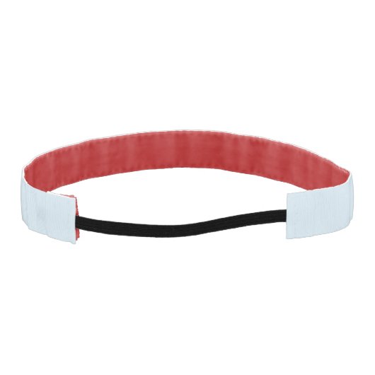 女パーソナライズされたの子のスリップまたは滑ることための青い非ヘッドバンド アスレチックヘッドバンド (裏面)