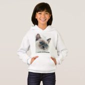 女パーソナライズされたの子の写真と名カスタム前の子供 (正面フル)