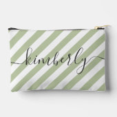 女パーソナライズされたの子の旅はセラピーより安い アクセサリーポーチ (裏面)