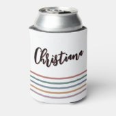 女パーソナライズされたの子の旅Girls Trip 缶クーラー (缶裏面)