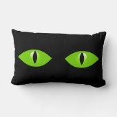 女パーソナライズされたの子の部屋かわいい私は猫 ランバークッション (裏面)