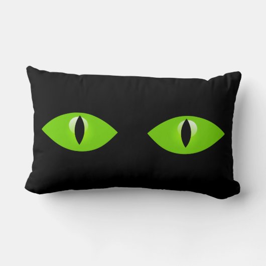 女パーソナライズされたの子の部屋かわいい私は猫 ランバークッション (裏面)