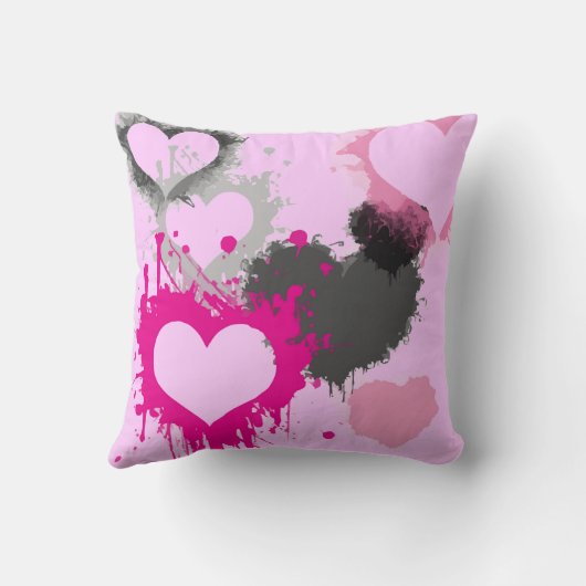 女パーソナライズされたの子BFFの最高の友達は永遠 クッション (裏面)