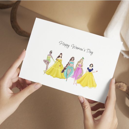 女パーソナライズされたの日,ハッピーバースデー, ポストカード