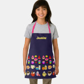 女パーソナライズされた子エプロンかわいいパーティー食品 エプロン (インサイチュ)