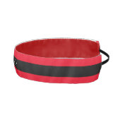 女パーソナライズされた子用の黒スリップまたは滑ること赤非ヘッドバンド アスレチックヘッドバンド (右)