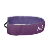女パーソナライズされた子用スリップまたは滑ること紫ノンヘッドバンド アスレチックヘッドバンド (左)
