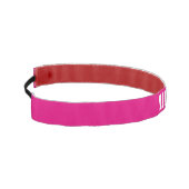 女パーソナライズされた子用ネオンピスリップまたは滑ることンク非ヘッドバンド アスレチックヘッドバンド (左)