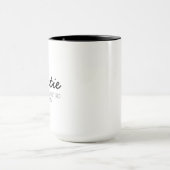 女パーソナライズされた性の定年ギフト マグカップ (中央)