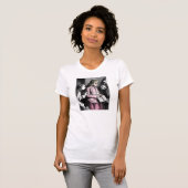 女ビクトリアンのシャツ Tシャツ (正面フル)