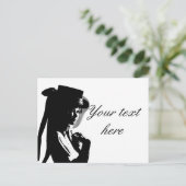 女ビクトリアンの子 ポストカード (スタンド正面)