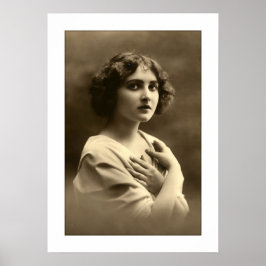 女ビクトリアンの腕 ポスター