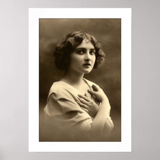 女ビクトリアンの腕 ポスター (正面)