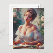 女ビクトリアン性6 ポストカード (正面/裏面)