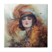 女ビクトリアン性 タイル (正面)