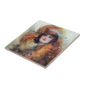 女ビクトリアン性 タイル (側面)