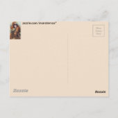 女ビクトリアン性 ポストカード (裏面)