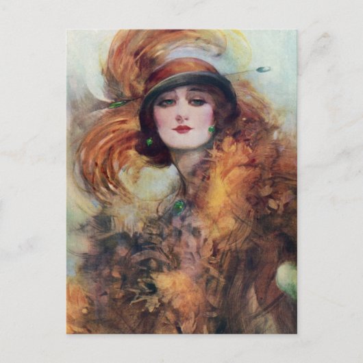 女ビクトリアン性 ポストカード (正面)