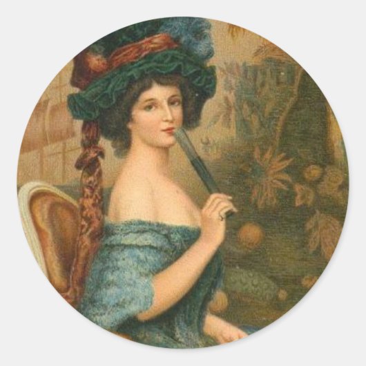 女ビクトリアン性 ラウンドシール (正面)