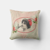 女ビクトリアン枕 クッション (正面)