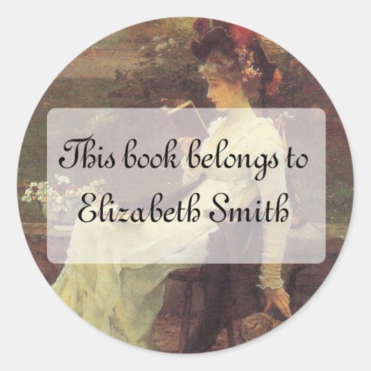 女ビクトリアン読のV2 ラウンドシール (正面)