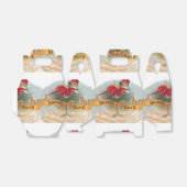 女ビクトリアン赤シャンパンハッピー フェイバーボックス (折り畳みなし)