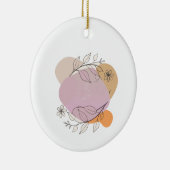 女フェミニン性のスタイリッシュデザイン セラミックオーナメント (右)