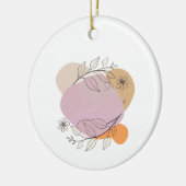 女フェミニン性のスタイリッシュデザイン セラミックオーナメント (左)