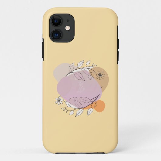 女フェミニン性のスタイリッシュデザイン Case-Mate iPhoneケース (裏面)