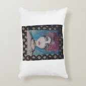 女フランスのの子 アクセントクッション (正面(垂直))