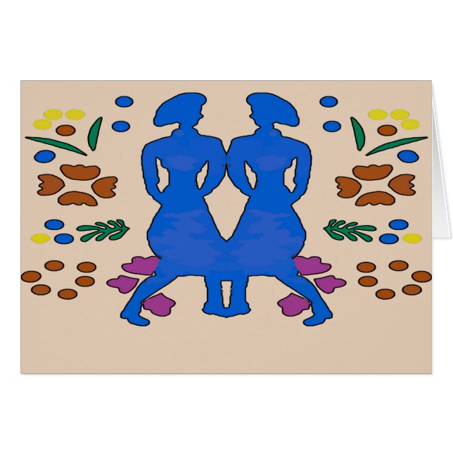 女フランスの国ダンス (正面横)