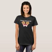 女フランスの性の友 Tシャツ (正面フル)