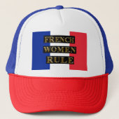 女フランスの性 キャップ (正面)