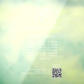 女モダンのロゴ、営業時間およびQRコード ウィンドウサイン (シート3)