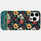 女モダンカスタム子のバラIphoneケース Case-Mate iPhoneケース (裏面 (横))