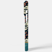 女モダンカスタム子のバラIphoneケース Case-Mate iPhoneケース (裏面 / 左)