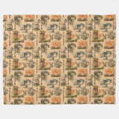 女モダン屋 フリースブランケット (正面(横))