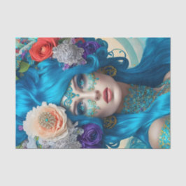 女ユニークビクトリアンエレガントティッシュペーパー 薄葉紙