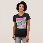 女ユニーク性デザイン Tシャツ (正面フル)