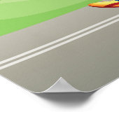 女ランニングの子 ポスター (角)