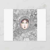 女ロシアの性 ポストカード (正面)