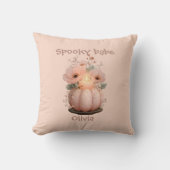 女不気味の子のためのバベカボチャ クッション (正面)