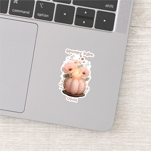 女不気味の子のためのバベカボチャ シール (詳細)